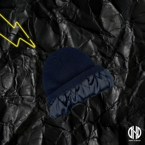 “Black” Satin Lined Beanie