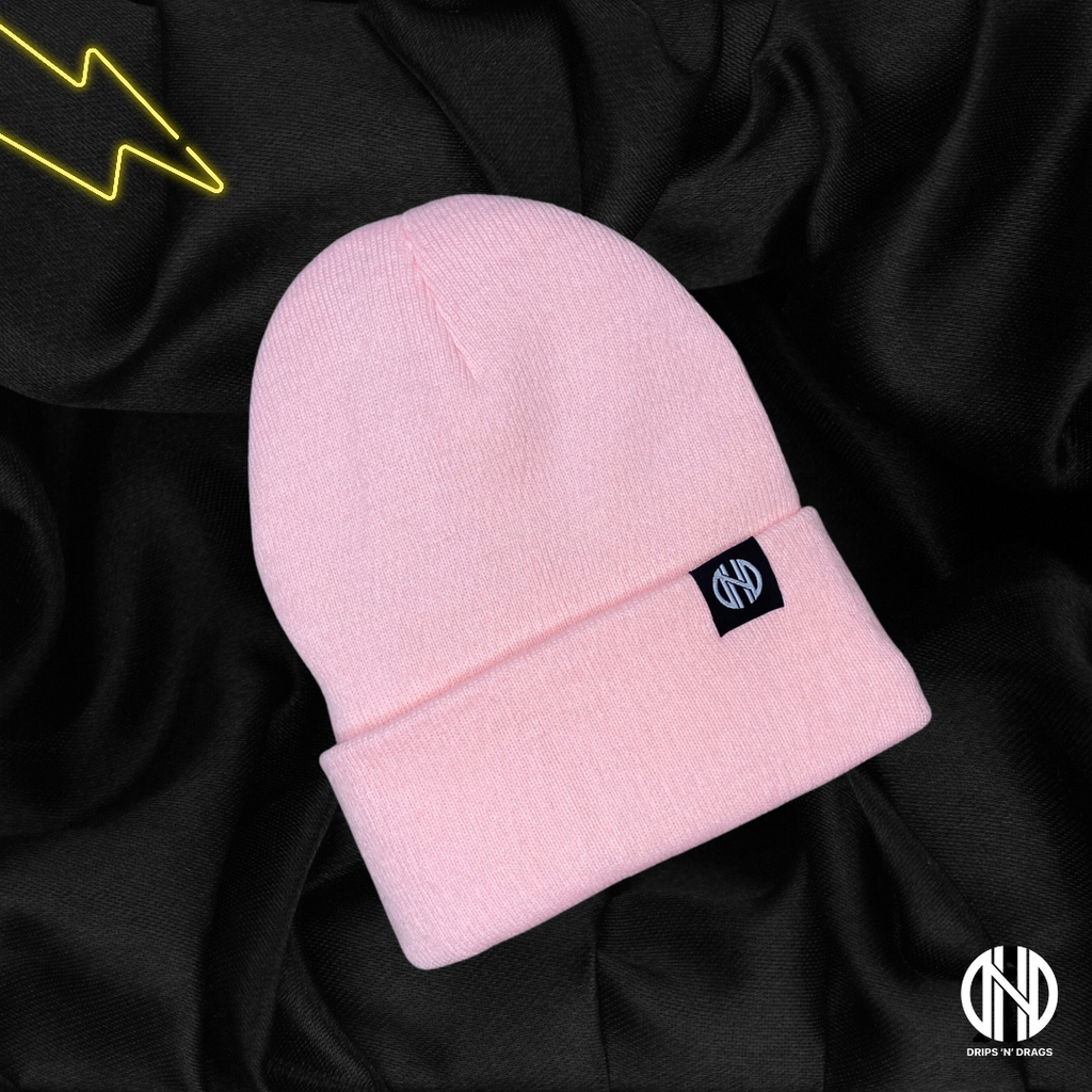 “Pink” Satin Lined Beanie